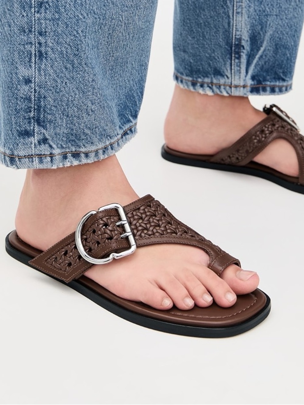 3.1 Phillip Lim Macramé Z-Strap Sandals. 
 Size  36 =6 US Women 
N13-16